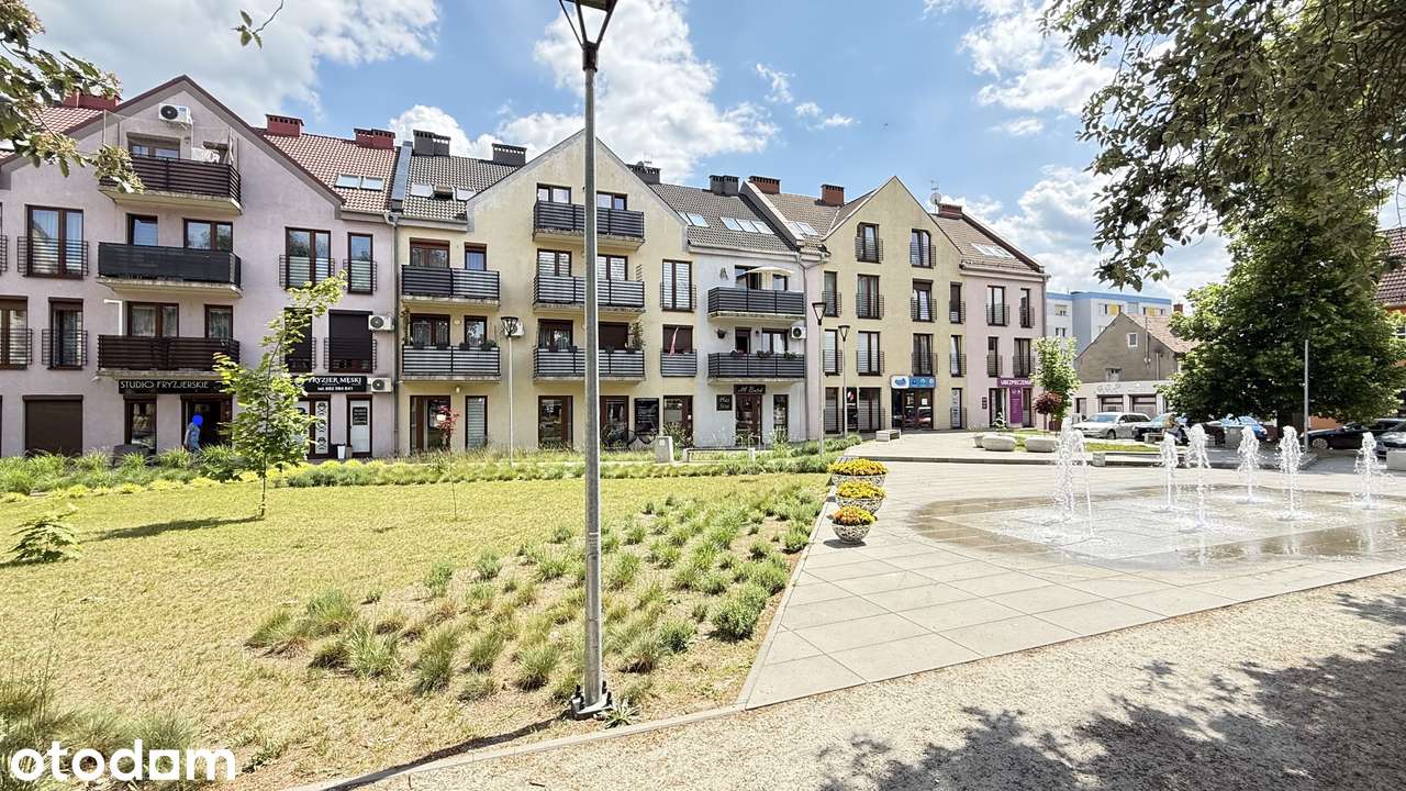 REZERWACJA.Atrakcyjne mieszkanie w centrum-blok 2015 roku.