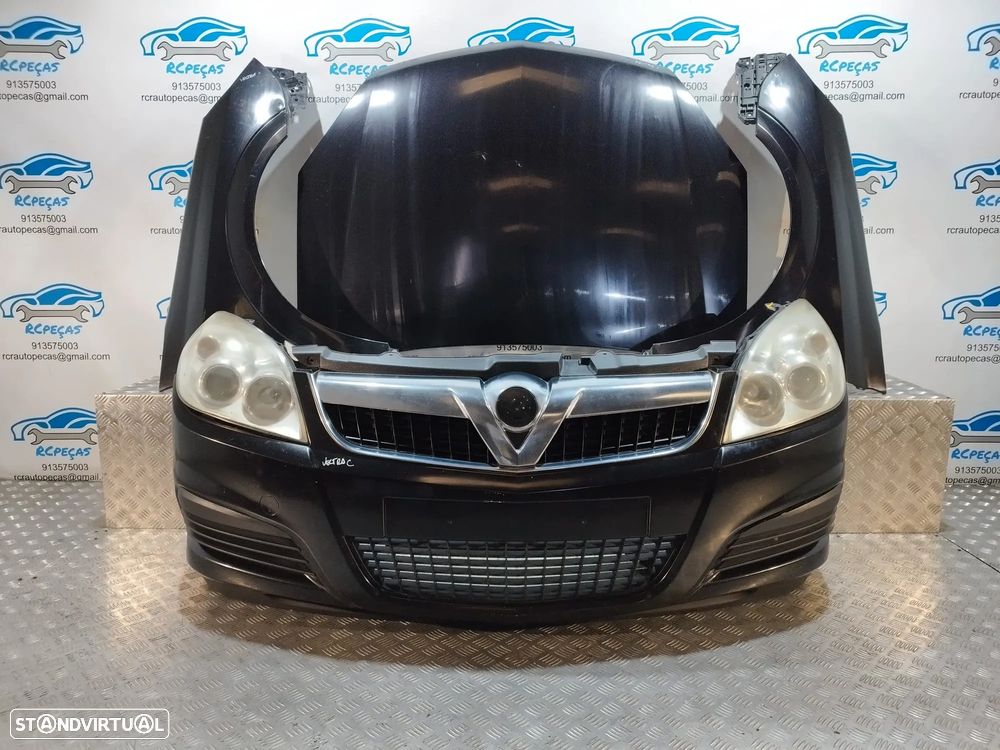 FRENTE COMPLETA OPEL VECTRA C Z02 FASE II 2 FACELIFT SIGNUM Z03 CAPOT PARACHOQUES GUARDA-LAMAS OTICAS RADIADOR VENTILADOR FRENTE FIBRA REFORÇO