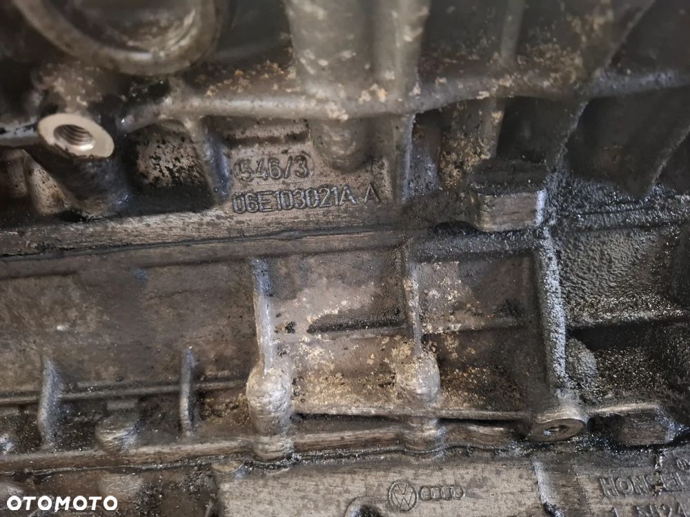 Blok Silnik Dół Silnika Słupek 06E103021A 3.2 3.2FSI FSI AUK Audi A4 B7 A6 C6 - 4