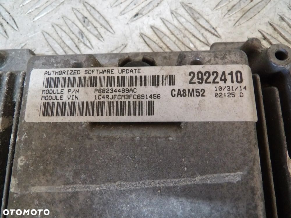 JEEP GRAND CHEROKEE WK2 3.0 CRD KOMPUTER SILNIKA ZESTAW P05150767AC - 7