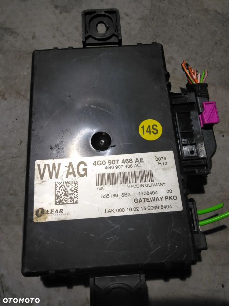 Moduł gateway 4G0907468AE - 2