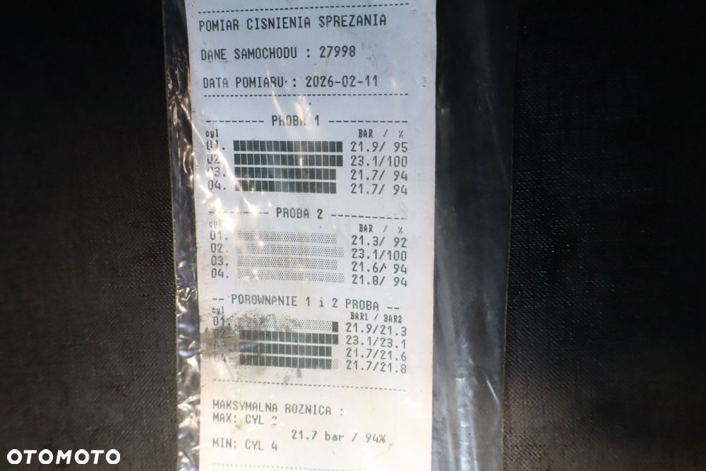 SILNIK  RENAULT LAGUNA III LIFT 2.0DCI 178KM M9RU820 TEST - 2