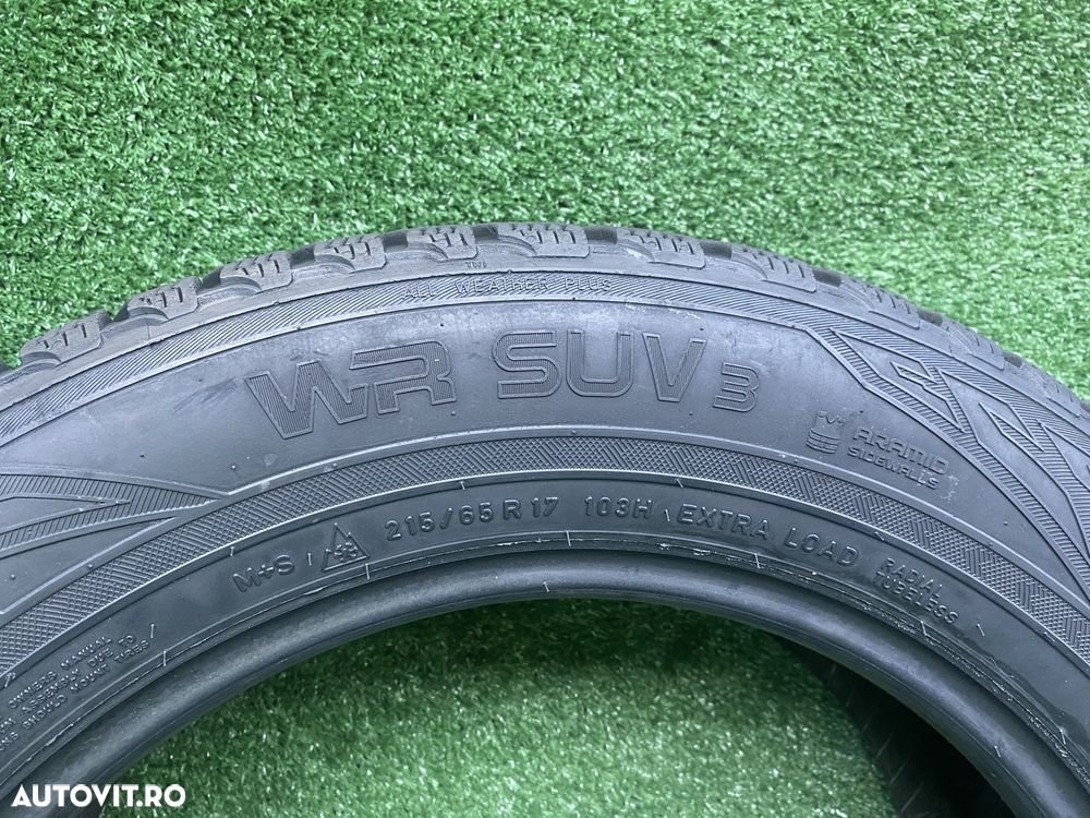 Set 4 anvelope Iarna 215 65 R17 103 H XL Nokian WR SUV3 Dot 1120 - 5