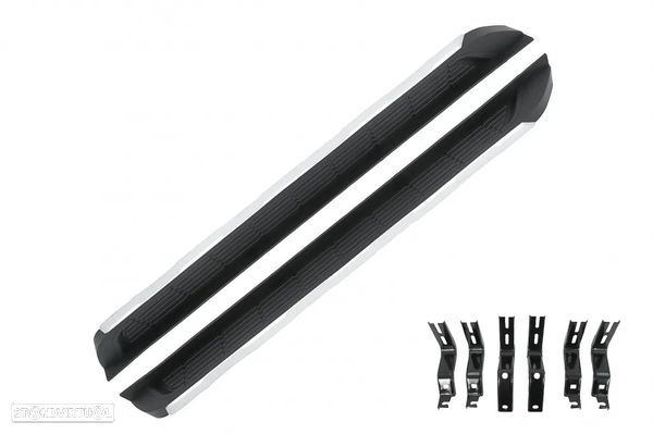 Estribos Ford Ranger T6 Cabine Dupla (2011 a 2020)