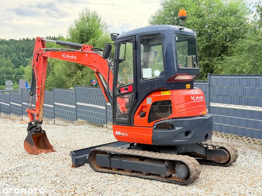 Kubota * Sprowadzona * Minikoparka * Kubota U 35-3&3 * 3.5 Ton * - 9