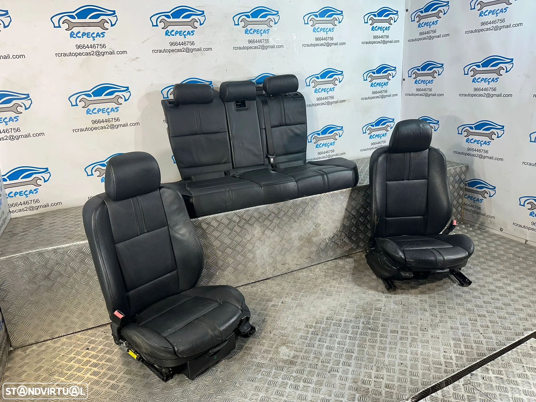 Conjunto Bancos Pele Pack M BMW X3 E83 2003 - 2010 - 2
