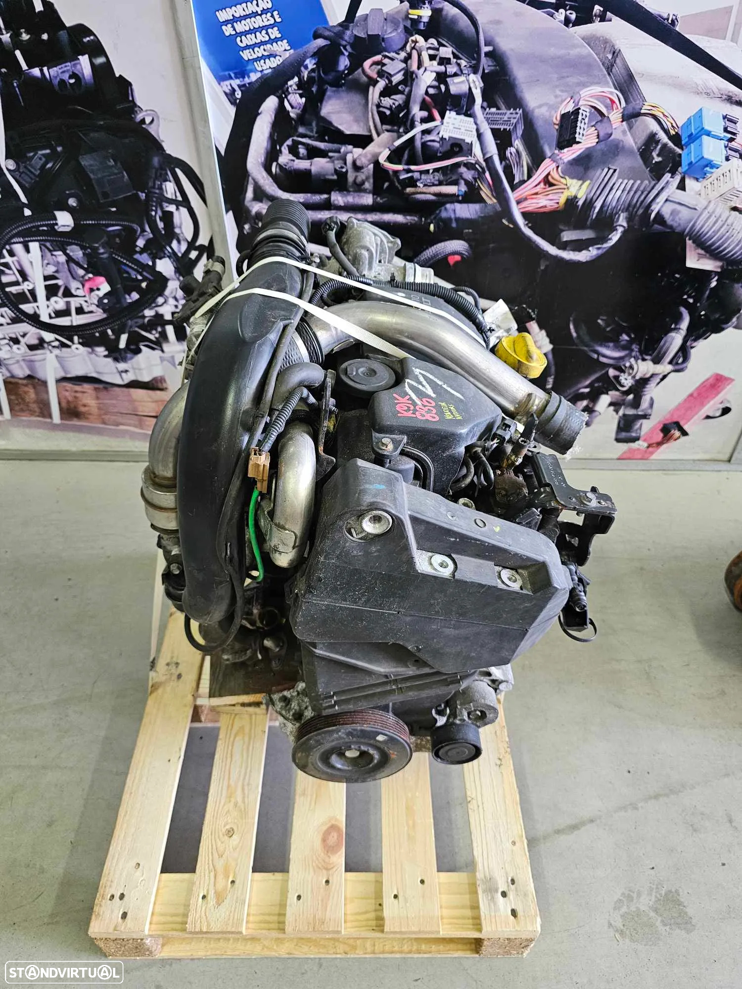 Motor Renault Megane III 1.5 DCI, de 110cv, ref K9K 836 - 5