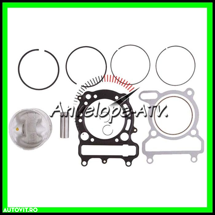 Piston Linhai 300 72.5MM cu Segmenti + Set Garnituri Linhai 300 275 - 2