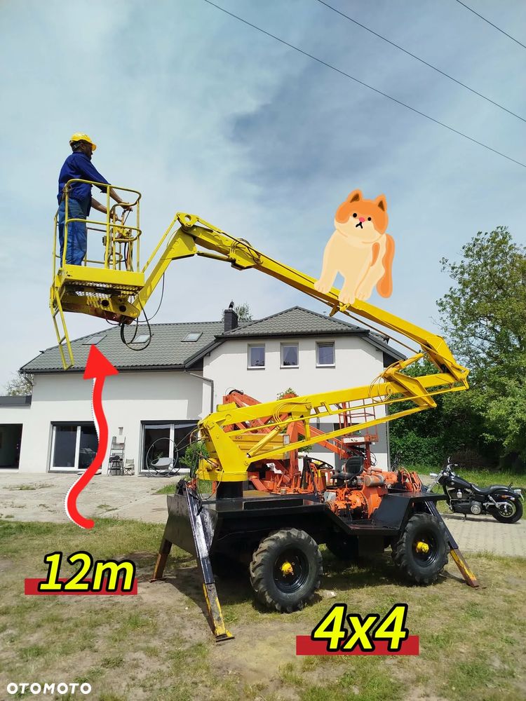 JCB Pegasus AT 46 ALL Terrain 4x4 zwyżka 4wd terenowa 12m podnośnik koszowy platforma robocza Video Cherry picker boom lift Access platform - 2