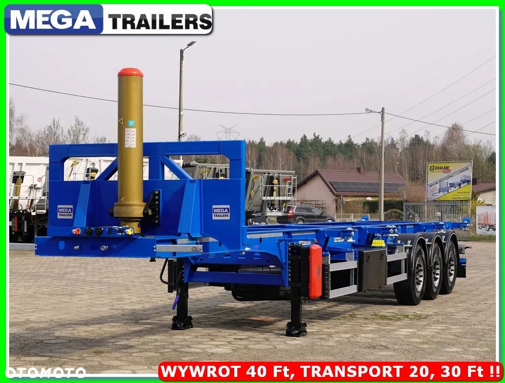 Inny 40 Ft/KIPPER podwozie do kontenerów 2 x 20, 1 x 40, Z WYWROTEM !!! - 4