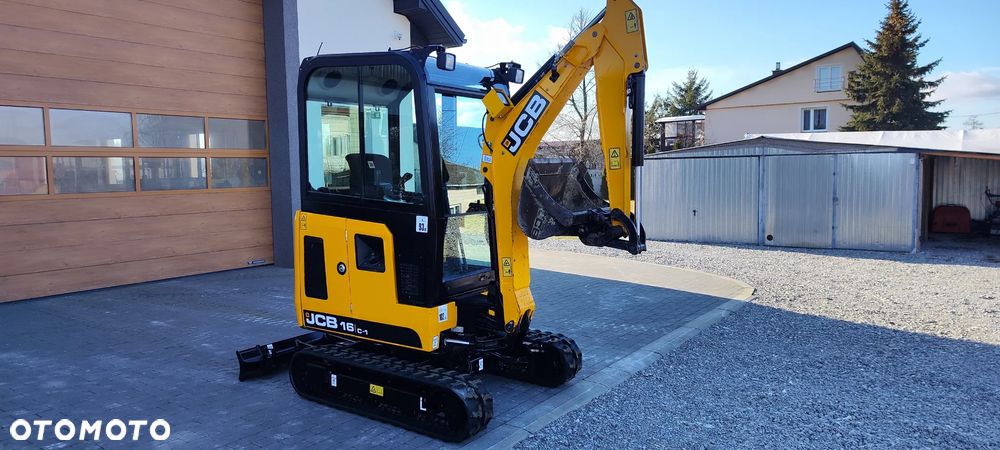 JCB JCB 16 C-1 mini koparka 3 łyżki szybkozłącze 19c1 sprowadzona 8018 serwisowana - 12