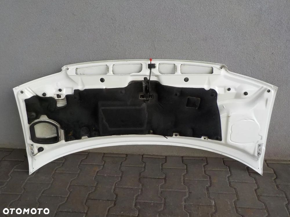 VW T4 96- MASKA KLAPA PRZÓD BIAŁA L902 ŁADNA - 3