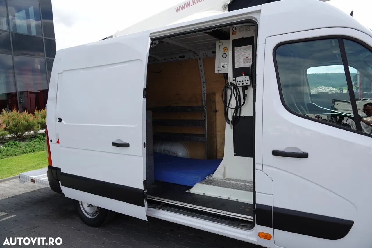 Renault MASTER / Ridicator de coș - 10,5 metri / LIFT INTEGRAT + LIFTARE / IMPORTAT / DUPĂ CONTRACTUL DE SERVICE - 17