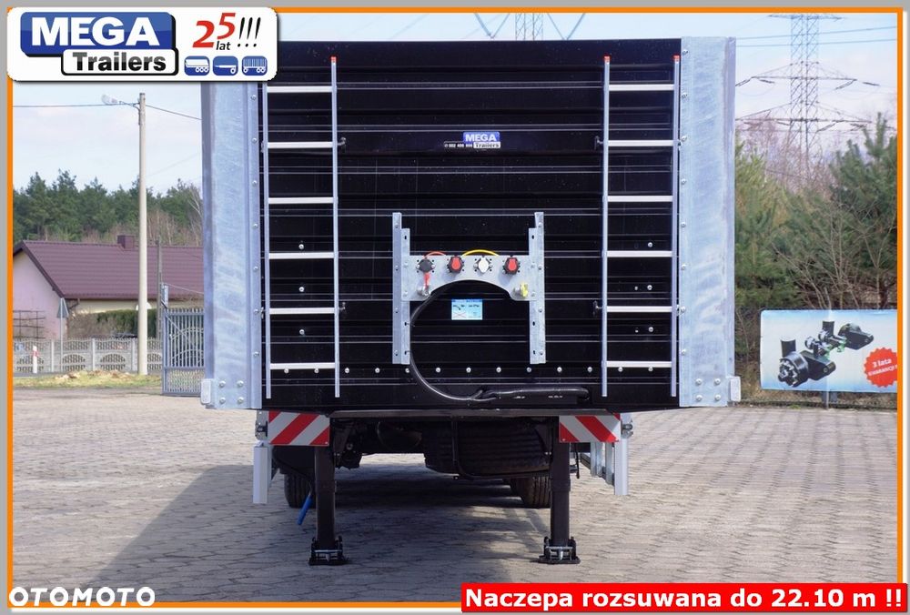 Inny 22,1 m dł. naczepa rozsuwana Full ADR III, MEGA Trailers, UNIWERSALNA !! - 15