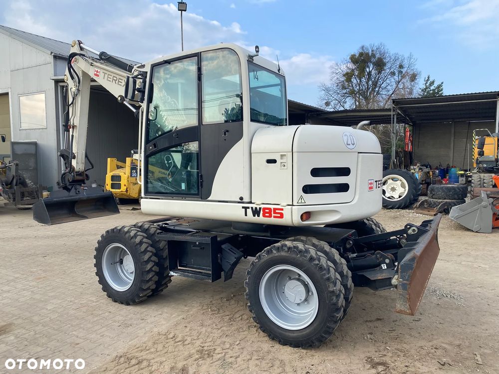Terex TW85, 5100 MTH, 2 ŁYŻKI, RAMIĘ 3X ŁAMANE, KRÓTKI TYŁ, Z NIEMIEC, - 3