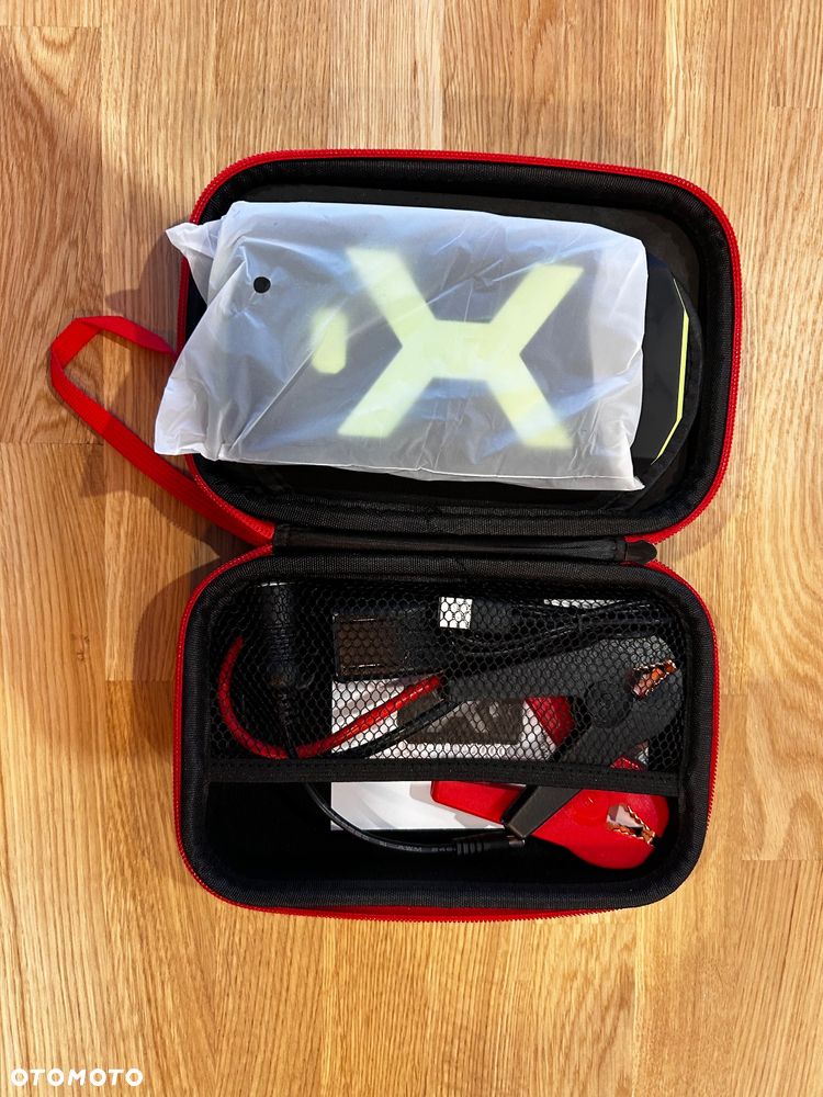 URZĄDZENIE ROZRUCHOWE BOOSTER DO SAMOCHODU ROZRUCH STARTER POWERBANK 12V 2000A - 8