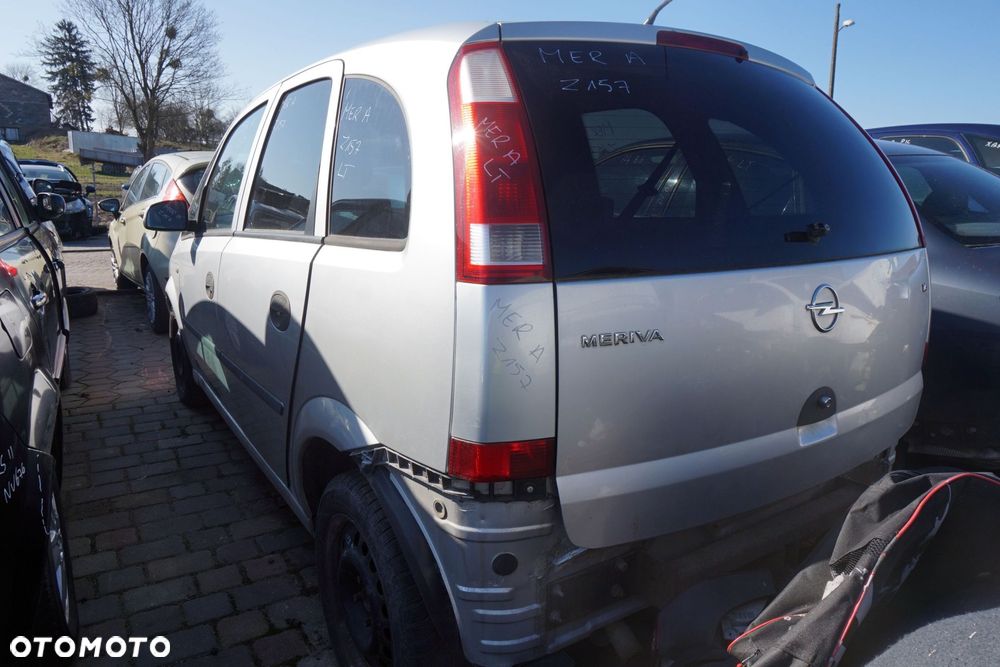 OPEL MERIVA A 2004 Z157 1.6 16V Z16XE 100KM F17 394 SREBRNY na części - 3