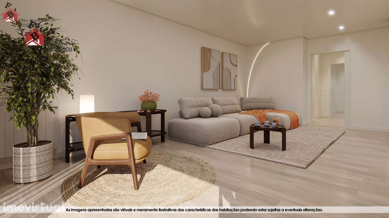 T2+1 NOVO AMPLA VISTA MAR 150M2 SANTA MARINHA GAIA 349.000€ - Grande imagem: 5/26