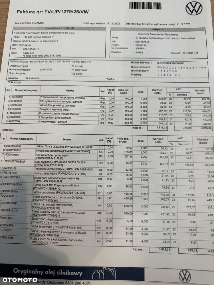 Volkswagen Arteon 2.0 TSI R-Line DSG - 6
