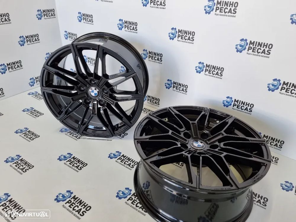 Jantes BMW G20 M3 em 18 Preto Brilho - 5