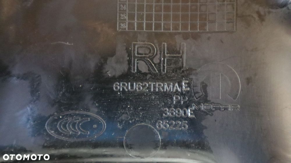 JEEP WRANGLER JL 18- LISTWA NAKŁADKA PROGU PRAWA 6RU62TRMAE - 7