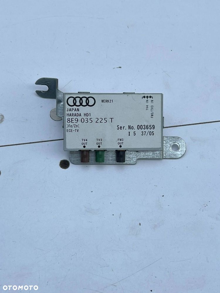 Wzmacniacz anteny Audi A4 S4 B7 8E 8H 2006 8E9 035 225 T - 5