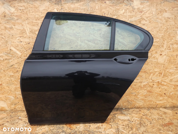 BMW F01 DRZWI LEWY TYŁ BLACK SAPPHIRE