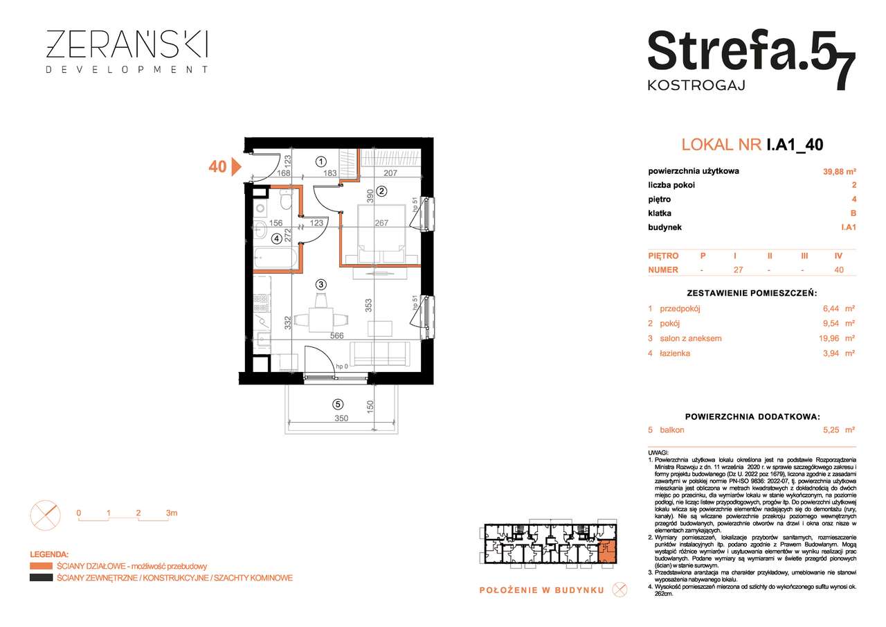 NOWY BUDYNEK!!! | STREFA 57 - KOSTROGAJ | 2 POKOJOWE MIESZKANIE