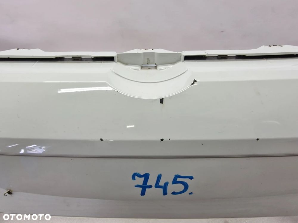 VW POLO 6C0 LIFT 13-17 ZDERZAK PRZEDNI PRZÓD NA SPRYSKI + 4X PDC , ŁADNY , BIAŁY , NR 6C0807221 , NR AUKCJI NZ745 - 2