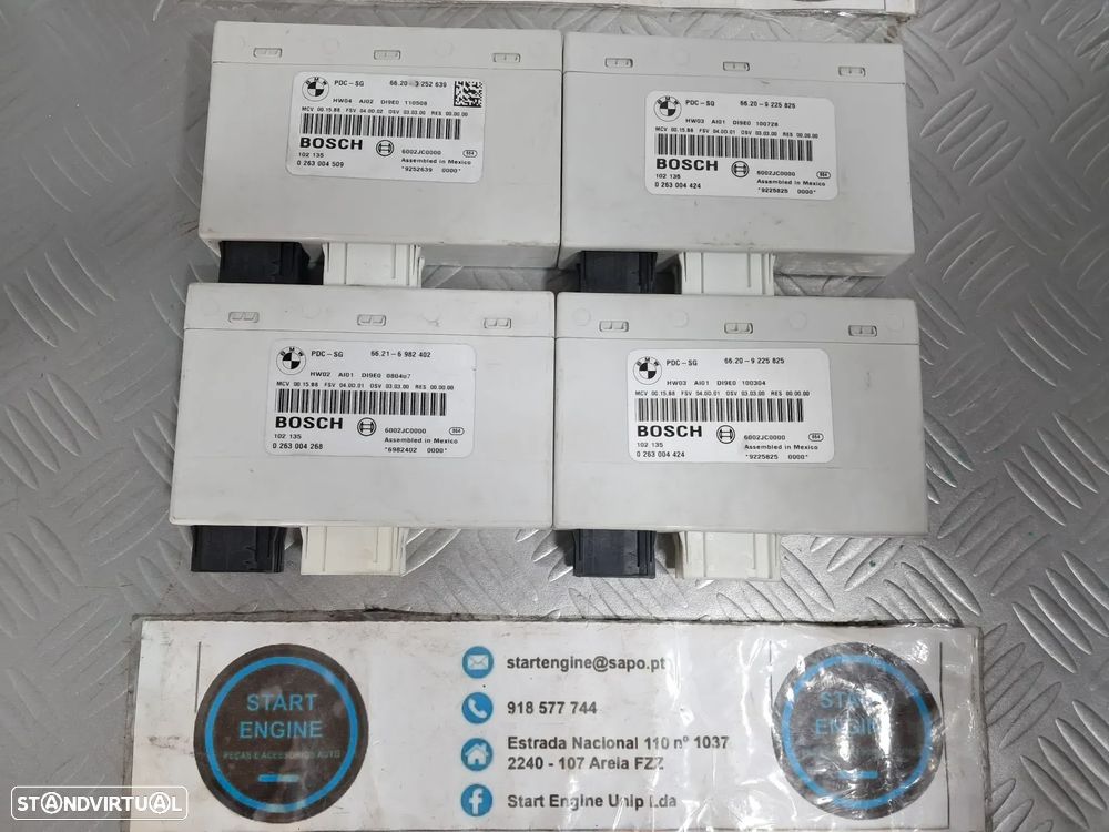 PDC BMW Módulo sensor de estacionamento Serie 1 Serie 3 X1 E84 E87 E82 E90 E91 E92 E93 120d 320d 318d 118d 116d - 1
