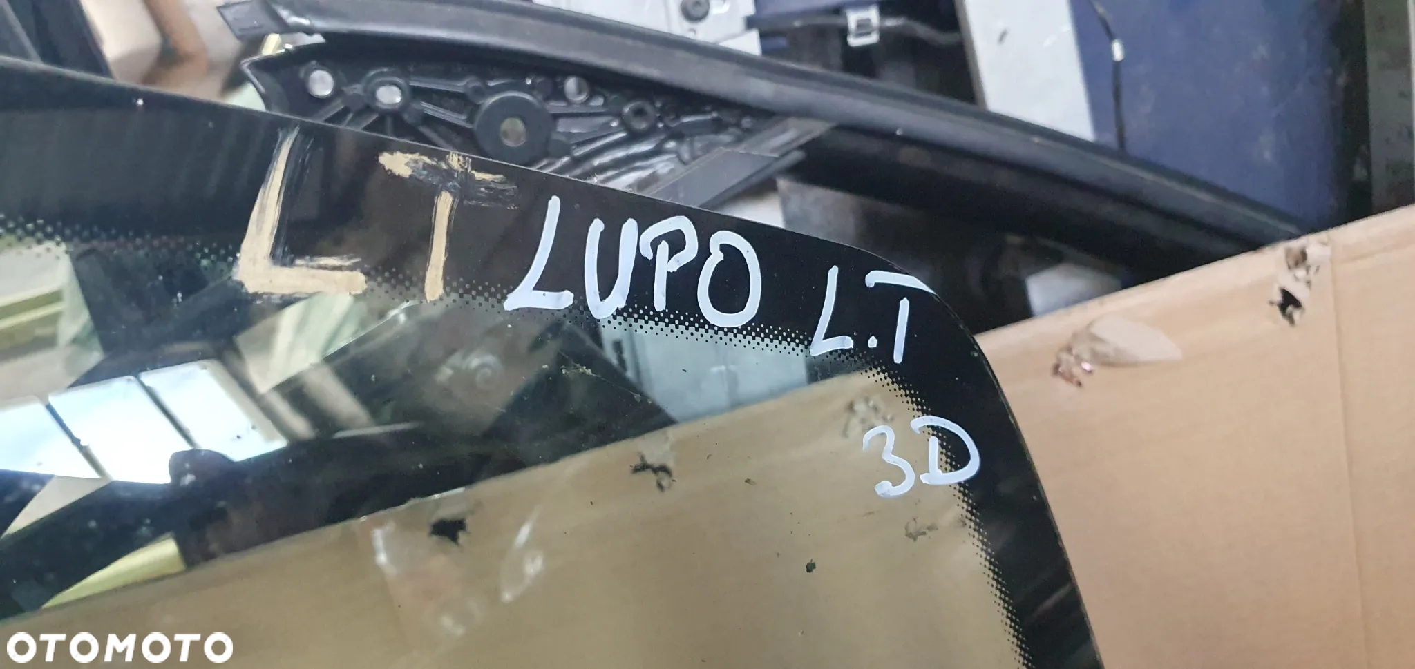 Szyba lewy tył tylna lewa VW Lupo AS2 98r - 5