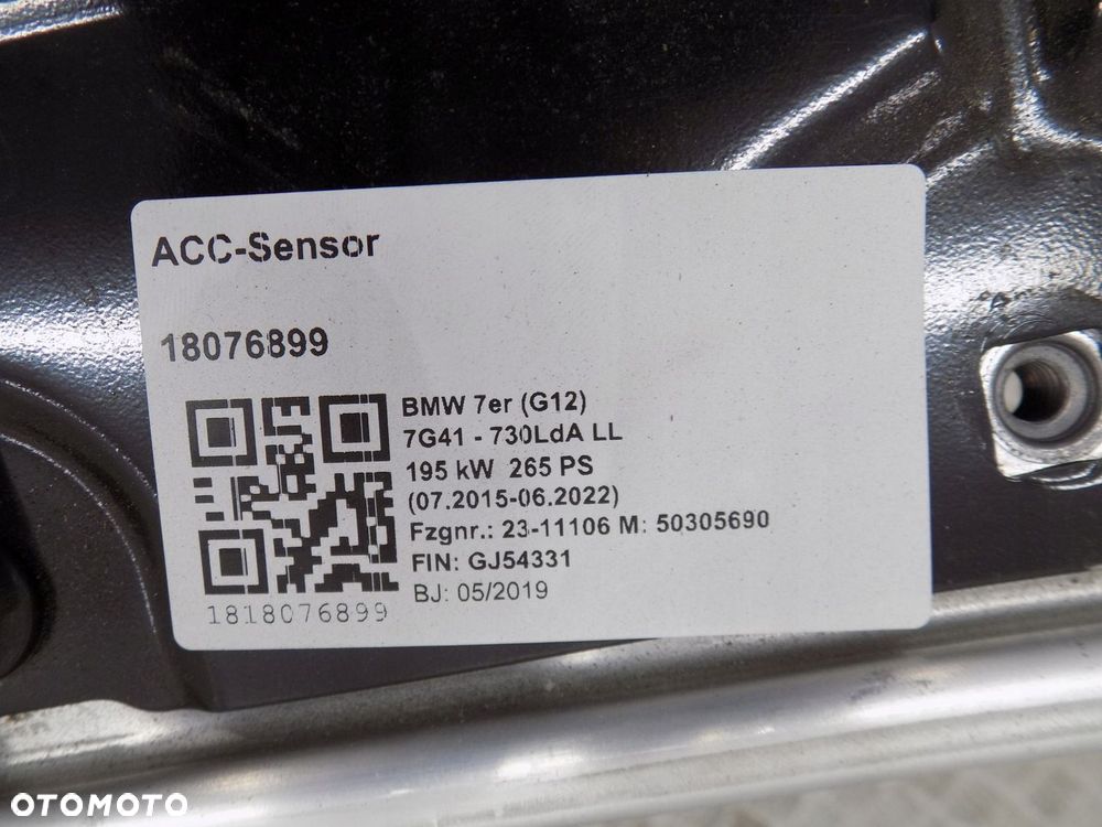 BMW G12 G11 PRZÓD MASKA ZDERZAK LASER PAS 475 LCI - 15