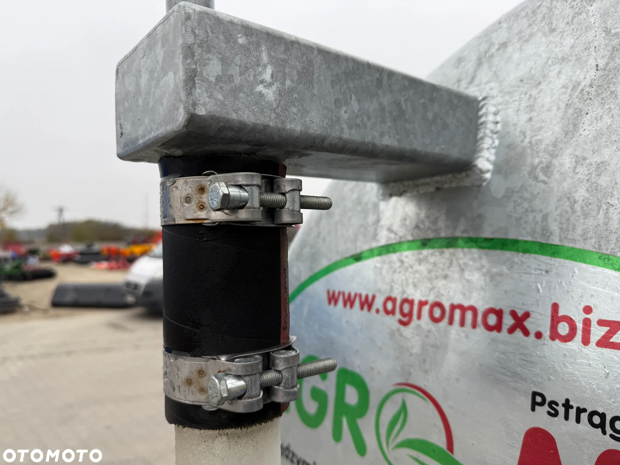 WÓZ ASENIZACYJNY BECZKOWÓZ BECZKA 4000L AGRO-MAX - OD RĘKI - 7
