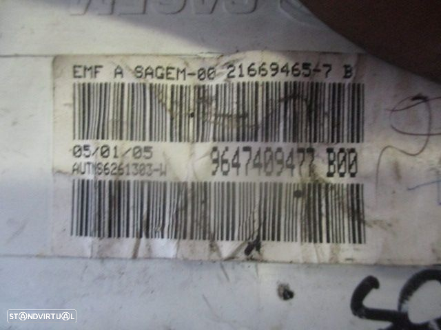 Display Relogio 9647409477B00 CITROEN C3 2005 - 2