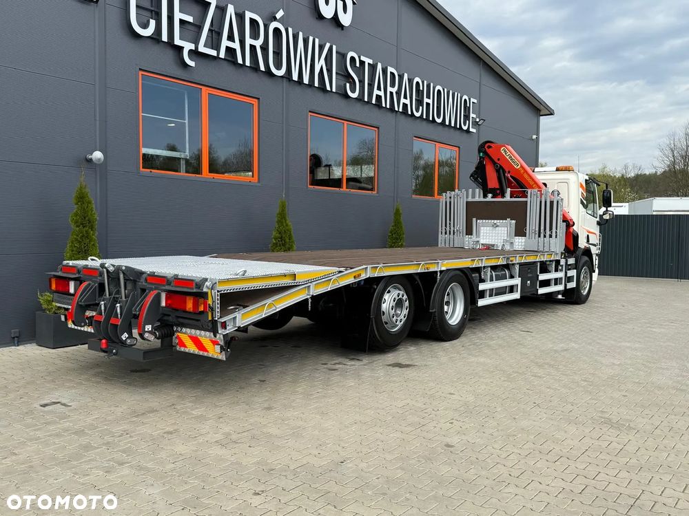 DAF DAF CF 75.310 / E5 / 6x2 / laweta + żuraw PALFINGER PK 18002 EH / platforma , pomoc drogowa , skrzynia - 9