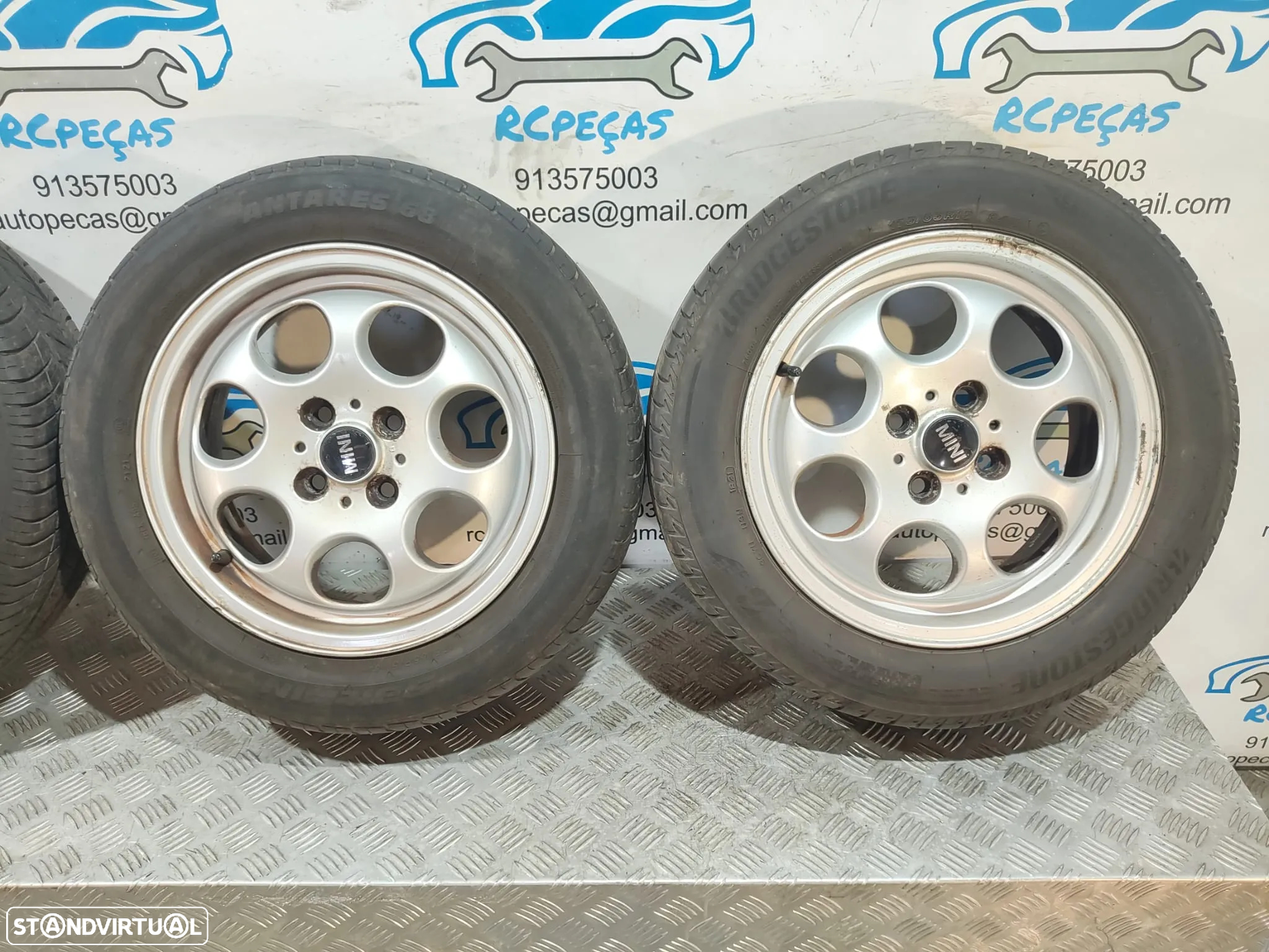 - Jantes 15 Originais Mini Cooper One 5,5J ET45 4x100 - 5