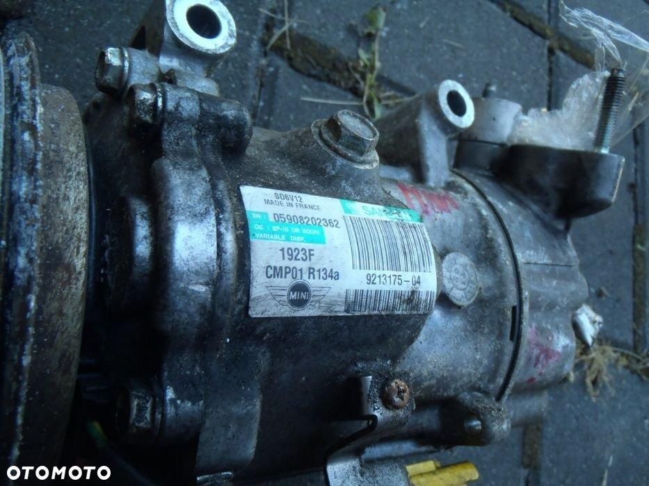 sprężarka kompresor czujnik klimatyzacji bmw mini cooper r56 r57 r60 posiadam wszystkie części - 8