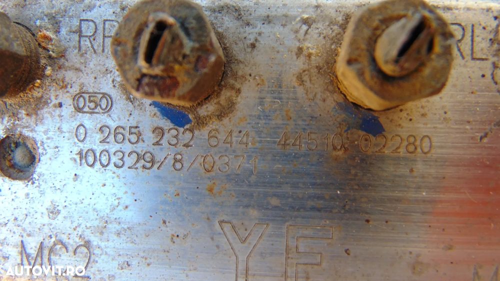 Pompa ABS Toyota auris 1.4 benzina an 2010 cod 0265232644 - 2