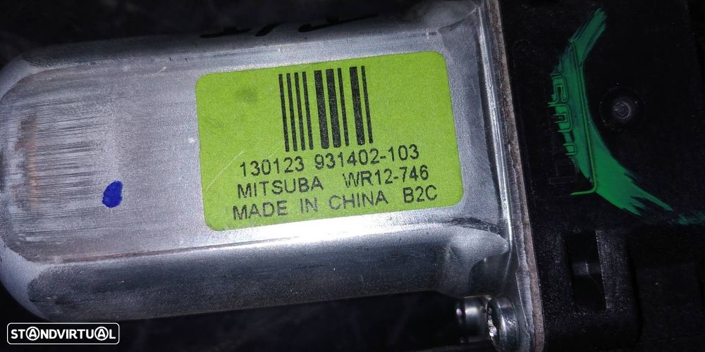 MOTOR ELEVADOR DE VIDRO TRASEIRO ESQUERDO JEEP GRAND CHEROKEE IV 2013 - 1