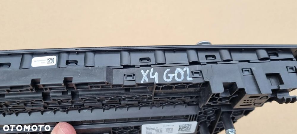 BMW X4 G02 2018- Panel klimatyzacji Radia Europa Oryginał - 7