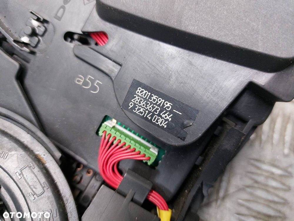 MANETKA PRZEŁĄCZNIK ZESPOLONY TAŚMA RENAULT CLIO III LIFT 8200906795A - 5