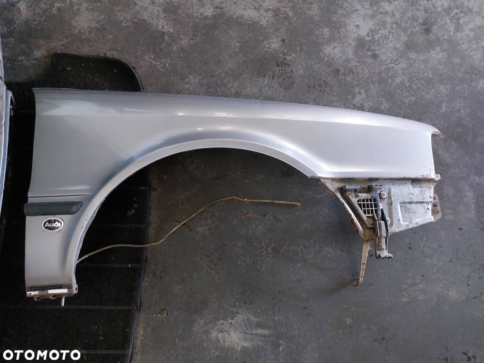 KOMPLETNY PRZÓD MASKA ZDERZAK LAMPA AUDI 80 B4 LY7P - 5