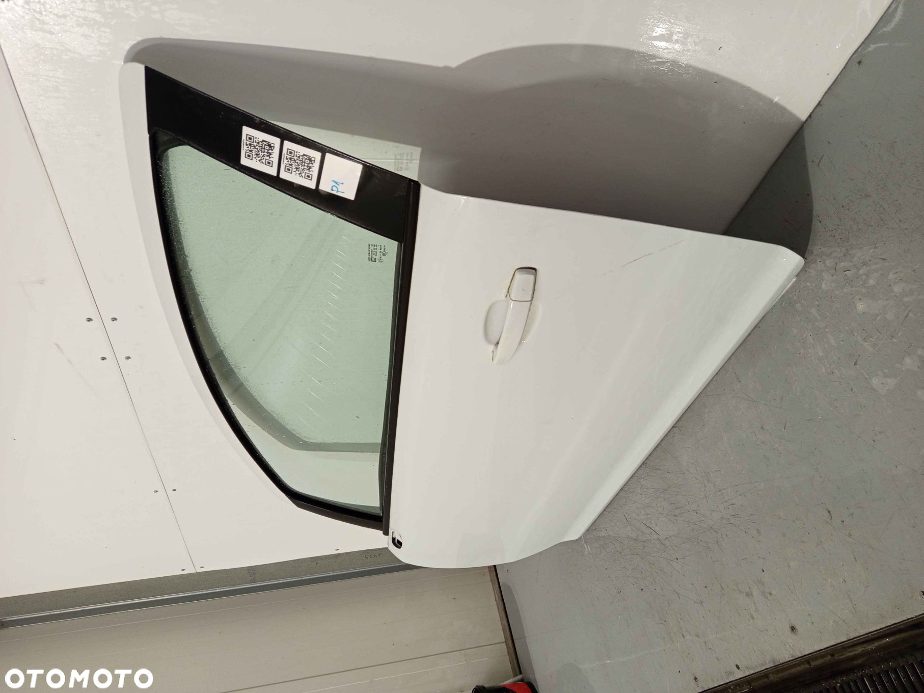 } DRZWI PRZÓD PRZEDNIE LEWE OPEL CORSA D 3D 3 DRZWI HB Y474 Z40R BIAŁE - 2