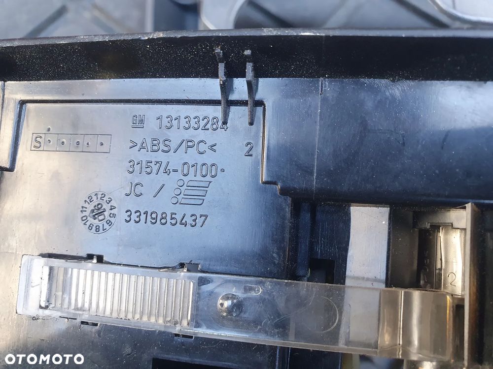OPEL ASTRA H PANEL KONSOLI RAMKA EUROPA KOMPLET - 14