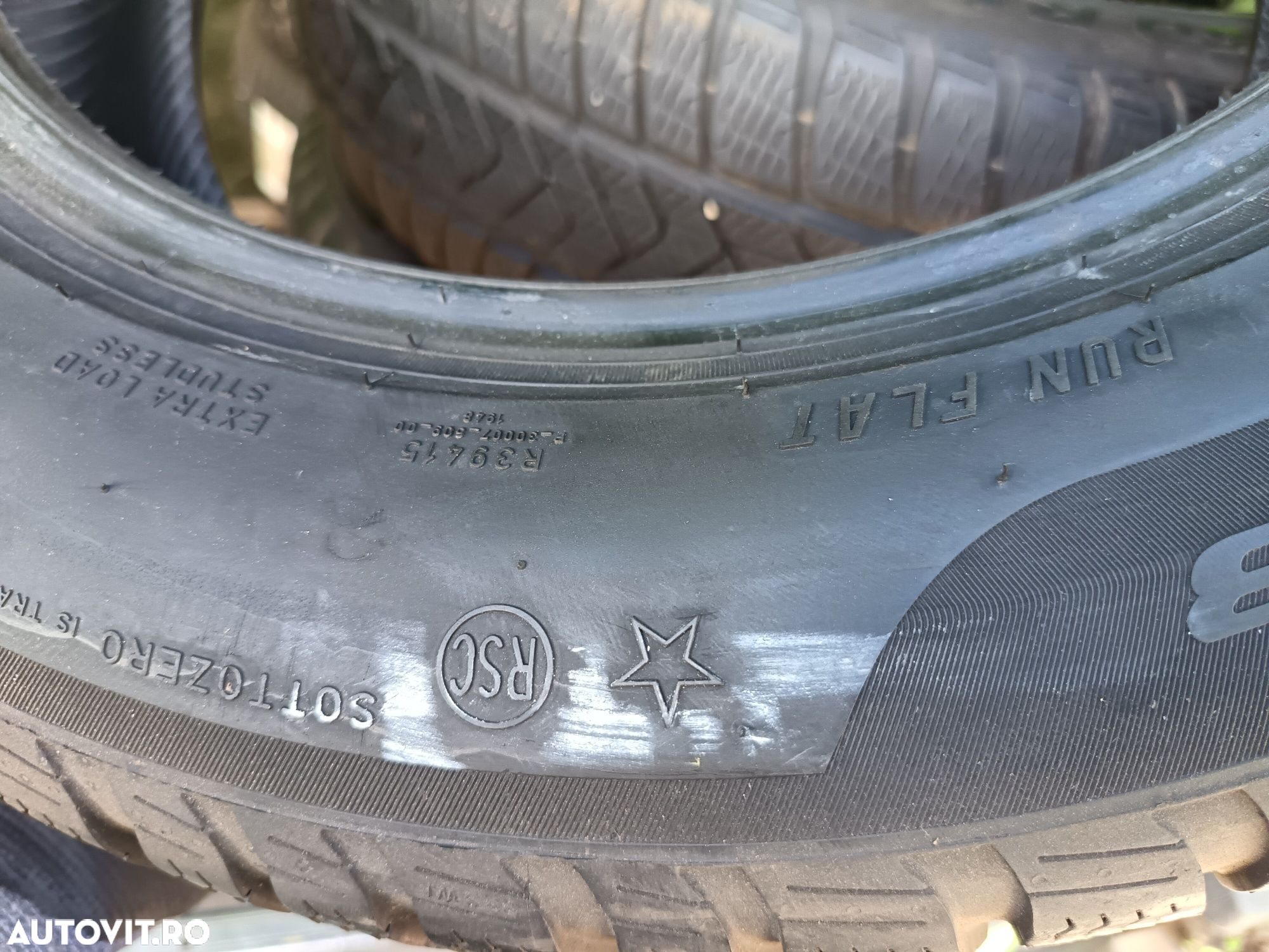 Anvelope MS iarna 205 60 16 pirelli runflat 2019 6-6.5mm - 8