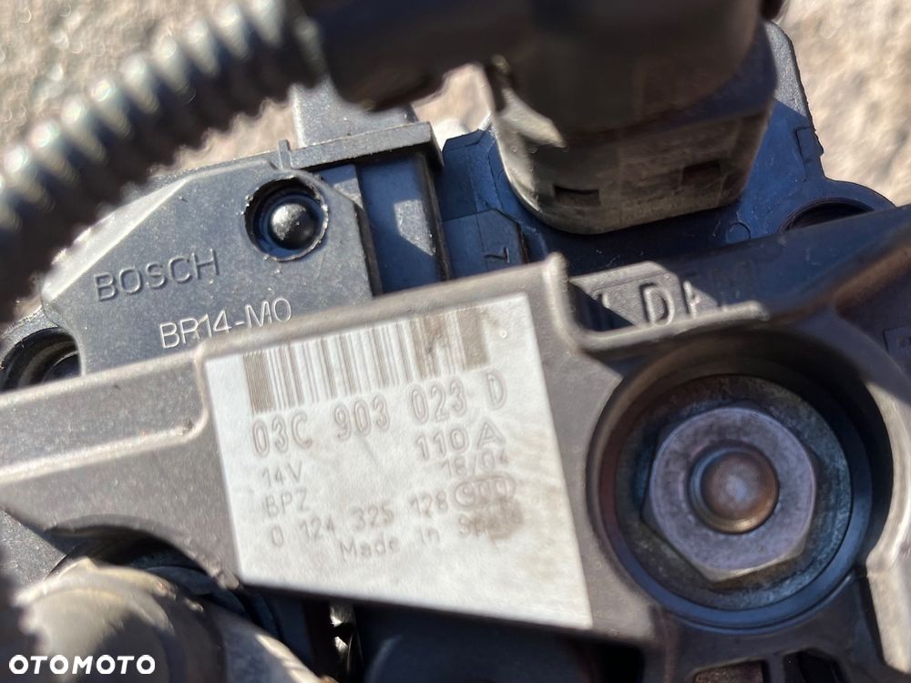 Alternator Skoda Seat Audi Volkswagen Golf V 1.6 FSI 03C903023D - 3