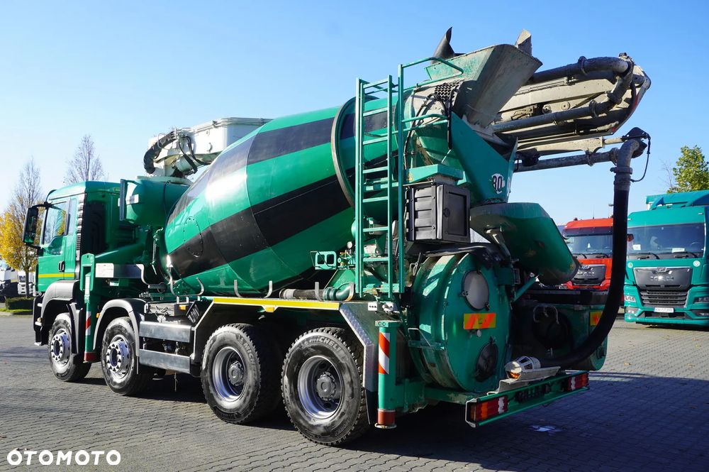 MAN TGS 35.480 8x4 / Pompogruszka / Putzmeister M24-3 / 1600 MTH! - 4
