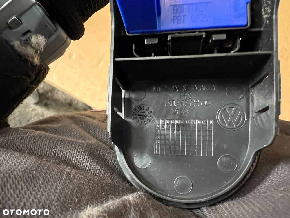 Przełącznik szyby lewy przód kierowcy VW UP 1S0867255C 1S0959855 - 4