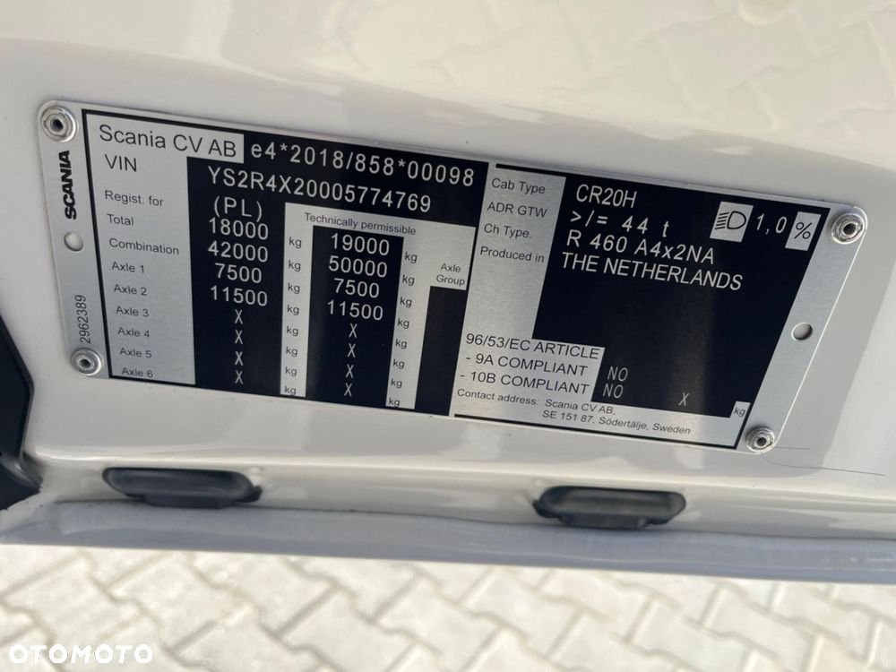 Scania R 460 A4x2NA ADR FL Kompresor - 8