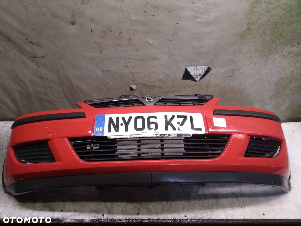@ ZDERZAK PRZÓD PRZEDNI DO OPEL CORSA C LIFT FL Y547 CZERWONY - 1